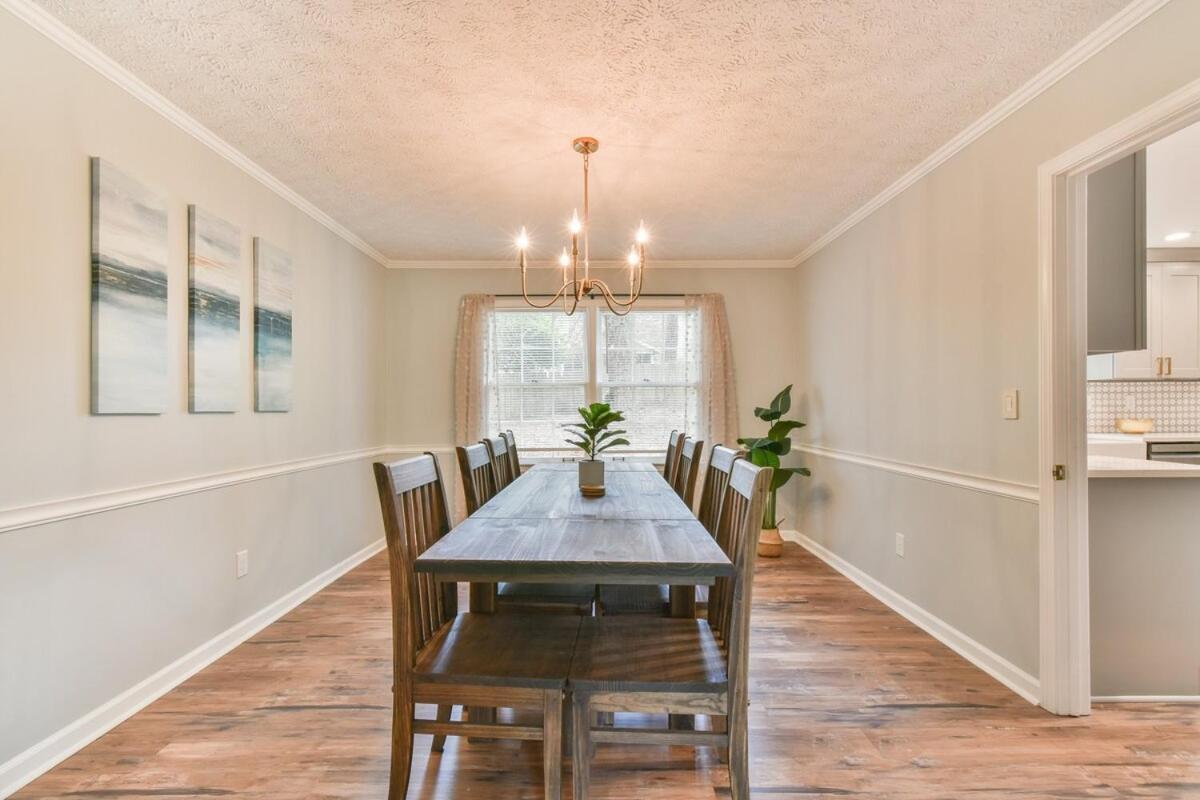 Cozy Home With Arcade, Ping Pong & Fenced Backyard Lawrenceville Exteriör bild
