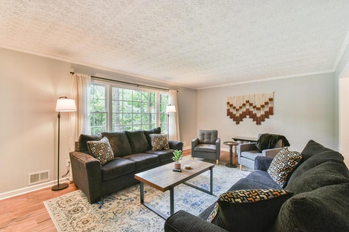 Cozy Home With Arcade, Ping Pong & Fenced Backyard Lawrenceville Exteriör bild