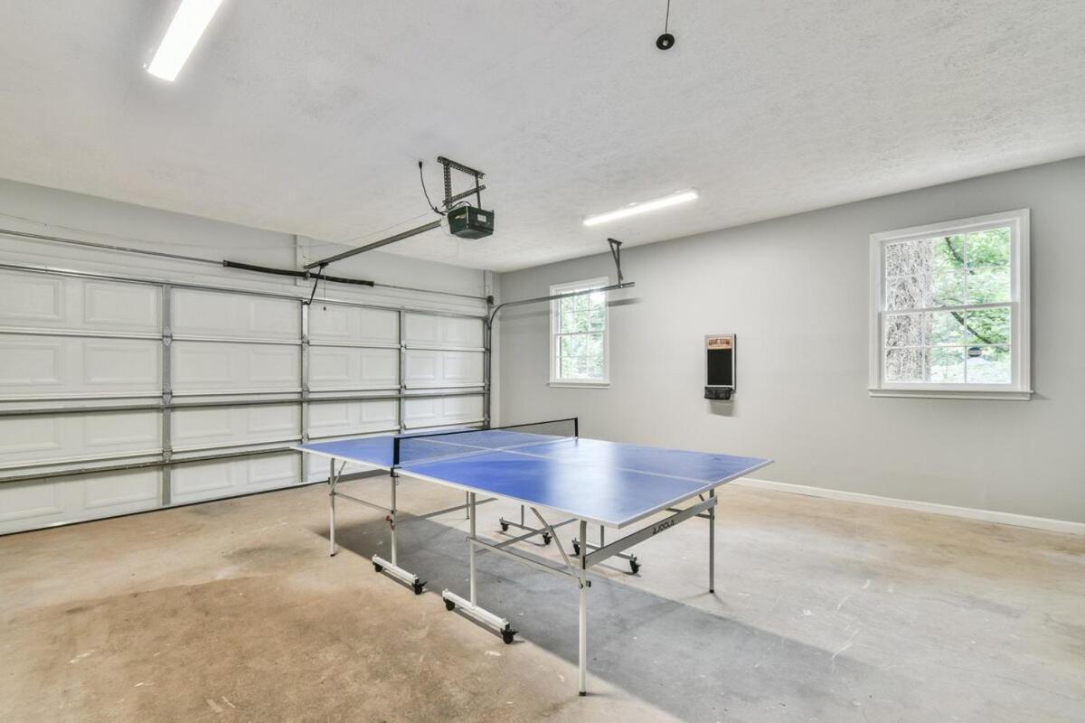Cozy Home With Arcade, Ping Pong & Fenced Backyard Lawrenceville Exteriör bild