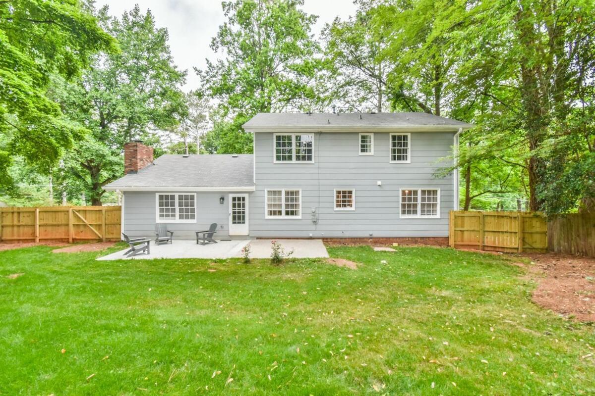 Cozy Home With Arcade, Ping Pong & Fenced Backyard Lawrenceville Exteriör bild